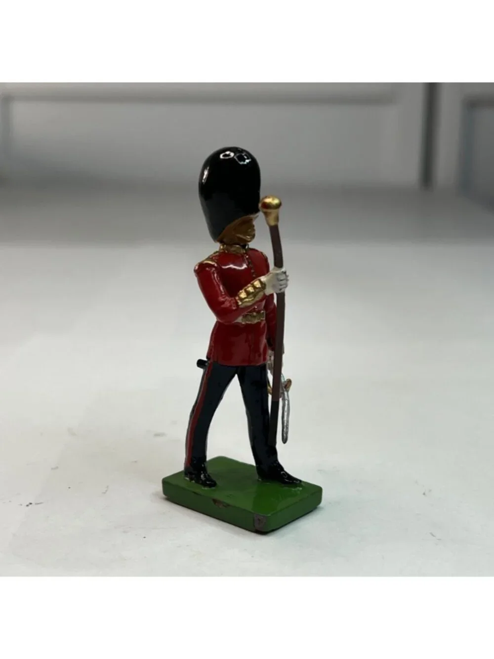 W. Britain Grenadier Guards Drum Major Metal Figurine Collectible From 1990